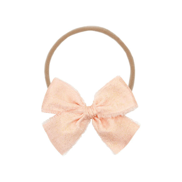Lou Lou & Company Chiffon Bow Headband Headband Lou Lou & Company Sorbet Shimmer