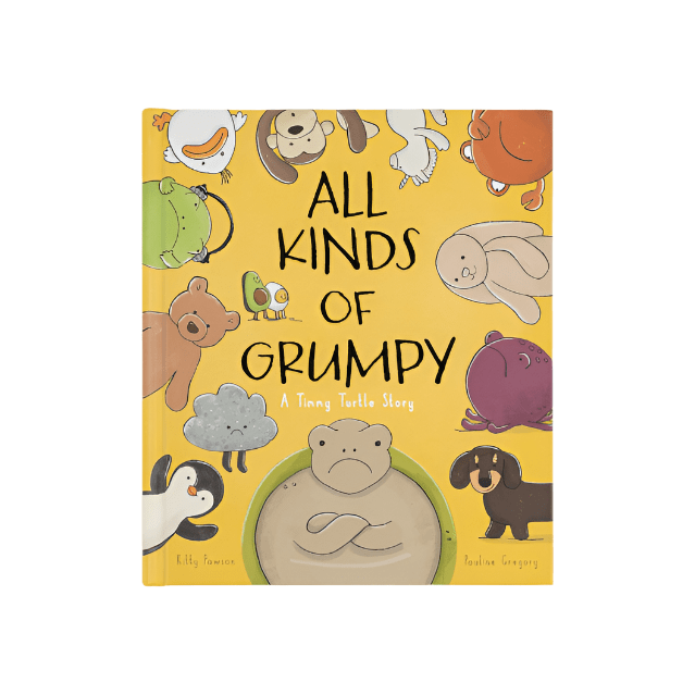 Jellycat All Kinds of Grumpy Book Jellycat Books Jellycat