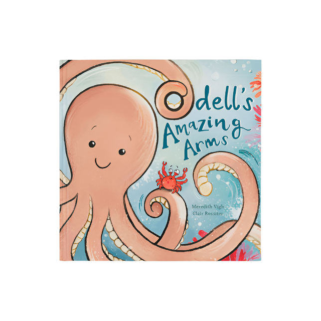Jellycat Odell's Amazing Arms Book Jellycat Books Jellycat