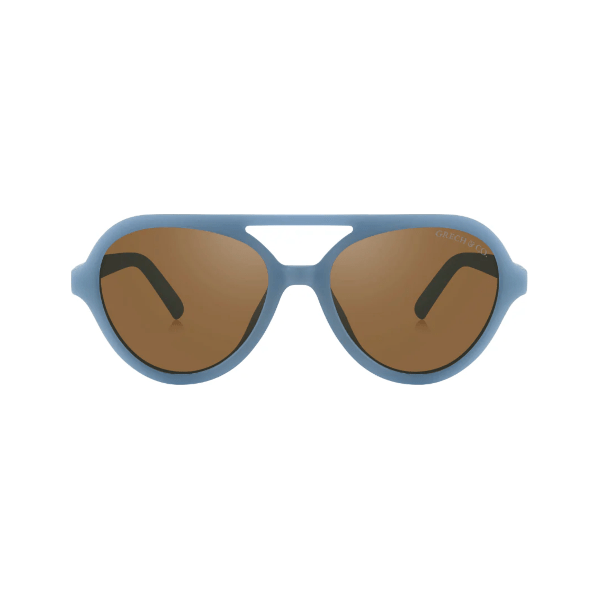 Grech & Co Aviator Polarized Sunglasses- Desert Teal Sunglasses Grech & Co 0-2 Years