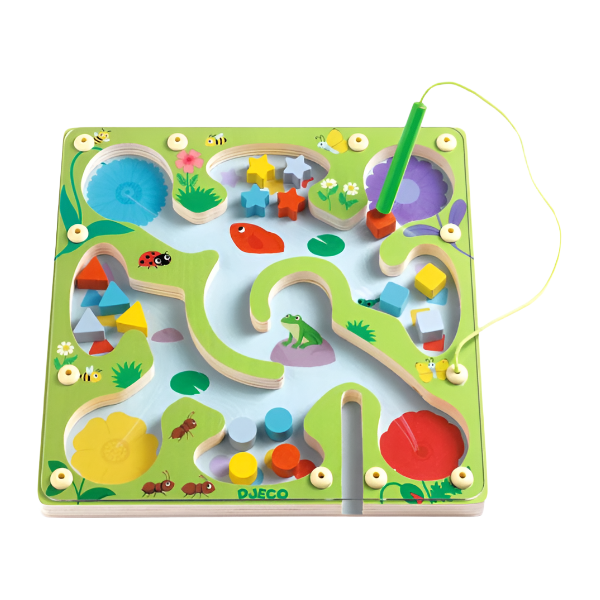 Djeco EL: FrogyMaze Puzzles & Mazes Djeco