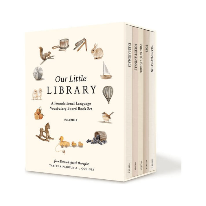 Our Little Library: A Foundational Language Vocabulary Board Book Set for Babies Childrens Books Ingram Books