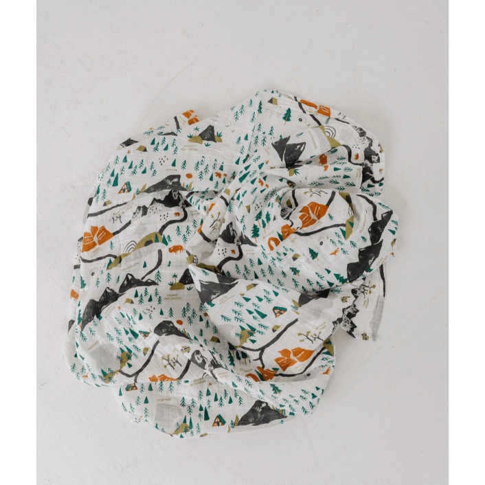 Clementine Kids National Parks Swaddle- Mini Pattern Swaddles & Blankets Clementine Kids