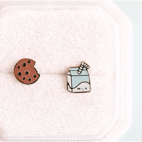 Pierced Co Milk & Cookies Earrings Earrings Pierced Co