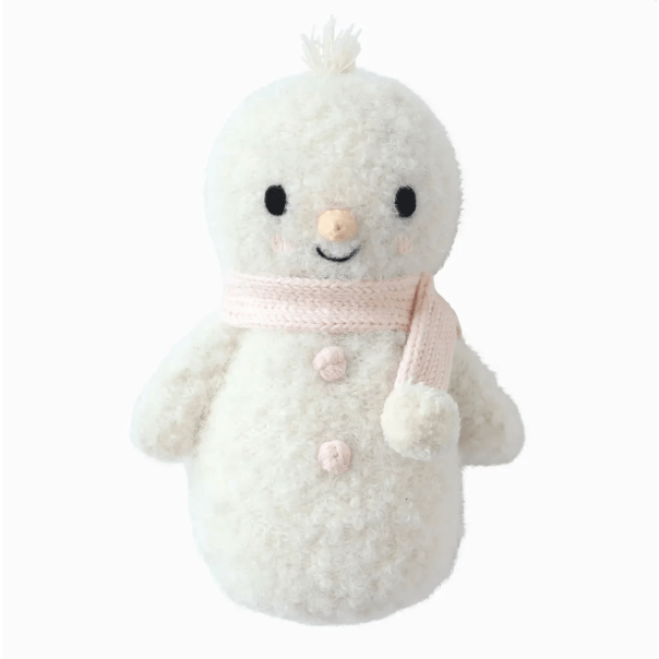 Cuddle + Kind Baby Snowman- Blush Baby Animal Collection Cuddle + Kind