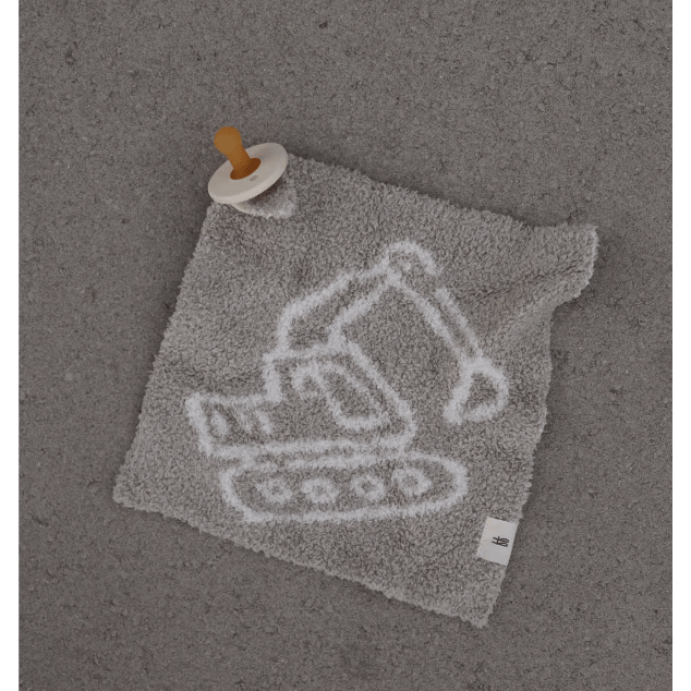 Forever French Baby Lovey- Excavator baby lovey Forever French Baby
