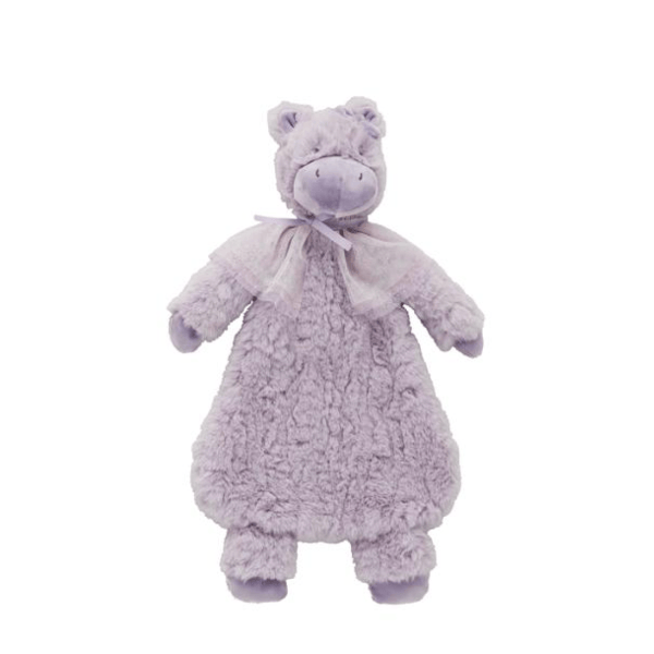 Mud Pie Hippo Princess Plush Woobie Elephant and Hippos Mud Pie