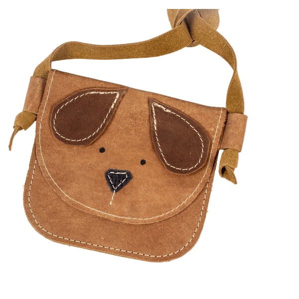 Starry Knight Leather Purse- Brown Doggie Bags Starry Knight Designs