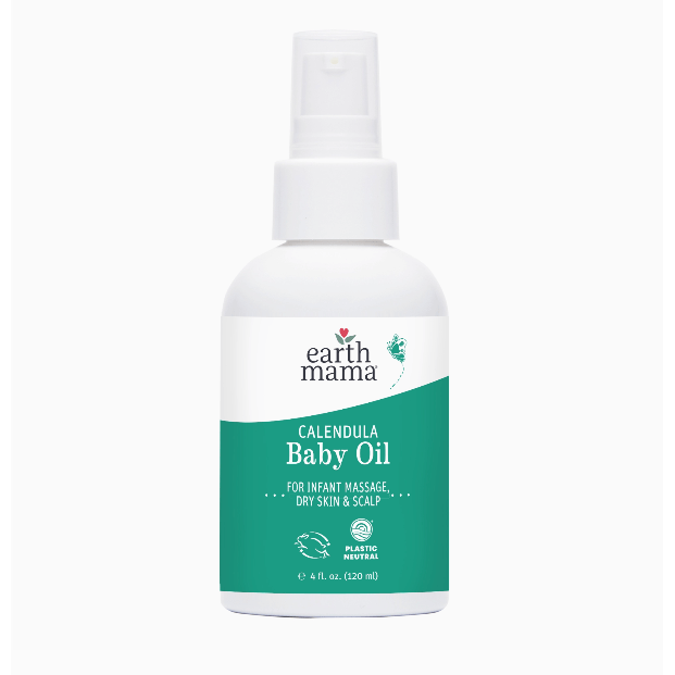 Earth Mama Calendula Baby Oil Natural Toiletries Earth Mama Organics