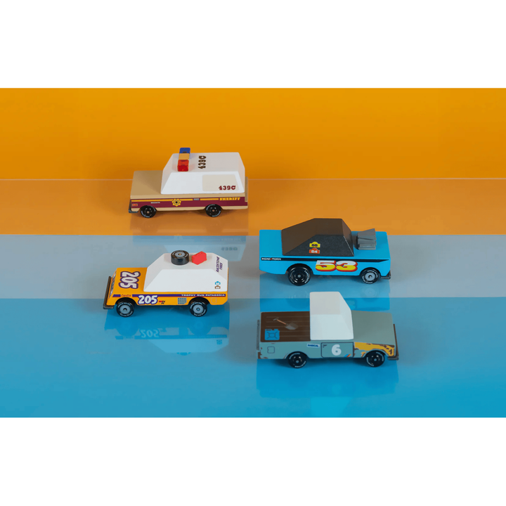 Candylab Rust Patrol TOONS 4-Pack Vehicles Candylab