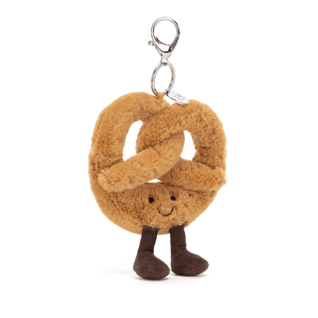 Jellycat Amuseables Pretzel Bag Charm Bag Charms Jellycat