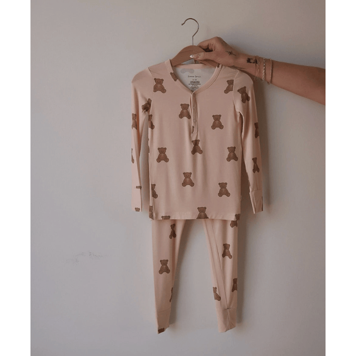 Forever French Bamboo Two Piece Pajama Set- Lottie Toddler Clothing Forever French Baby 2-3 Years