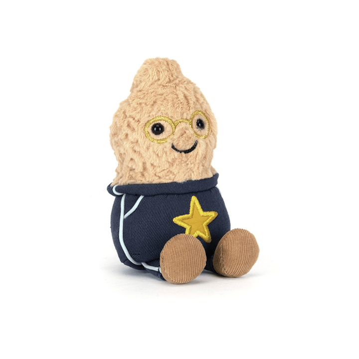 Jellycat Amuseables Peanut Star Student Outfit Holiday Jellycat