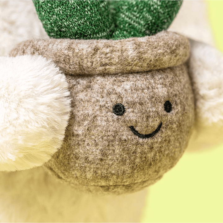 Jellycat Cream Bunny With Plant Bunnies Jellycat