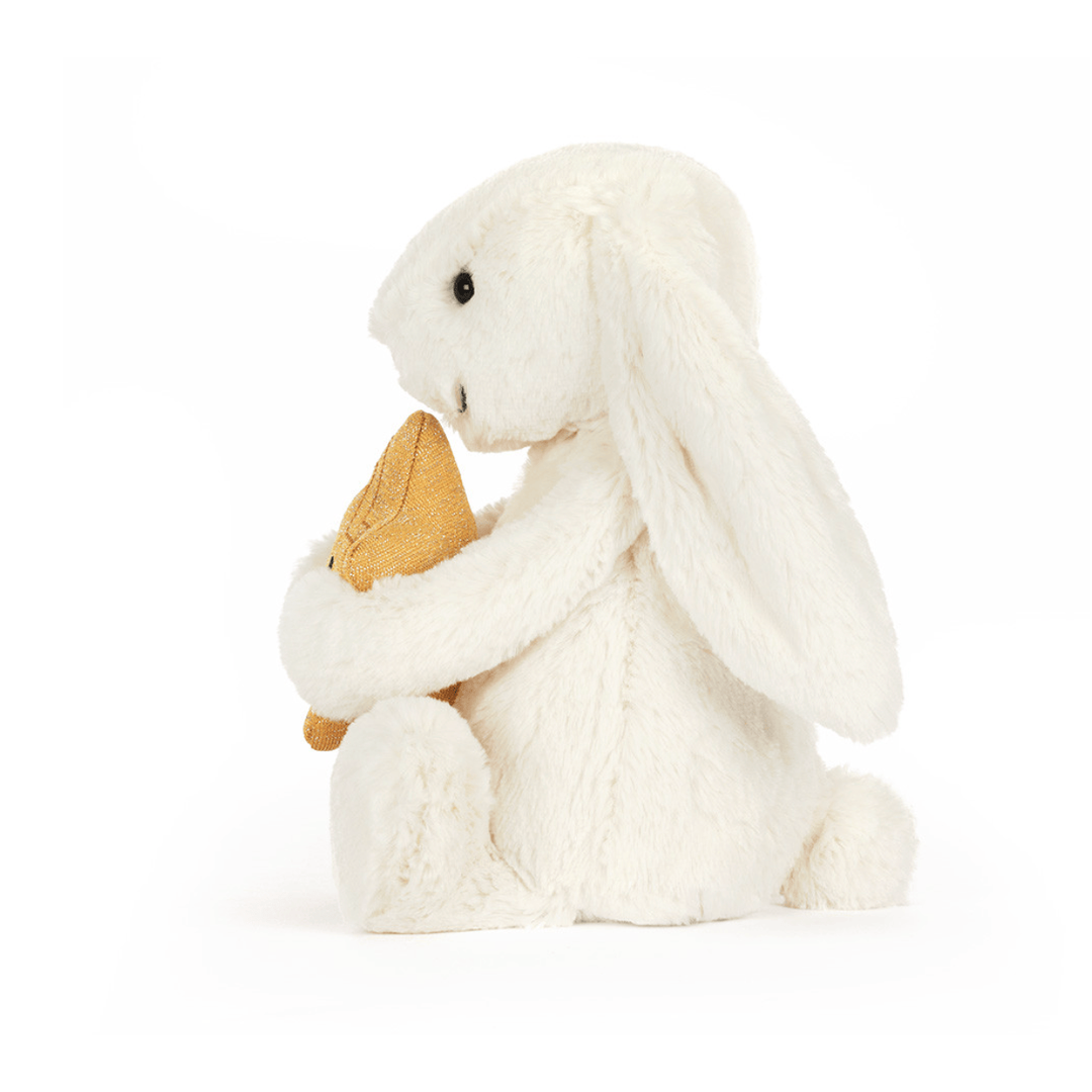 Jellycat Cream Bunny With Star Bunnies Jellycat