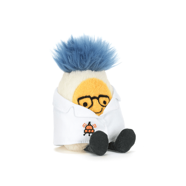Jellycat Amuseables Boiled Egg Scientist Outfit Amuseable Jellycat