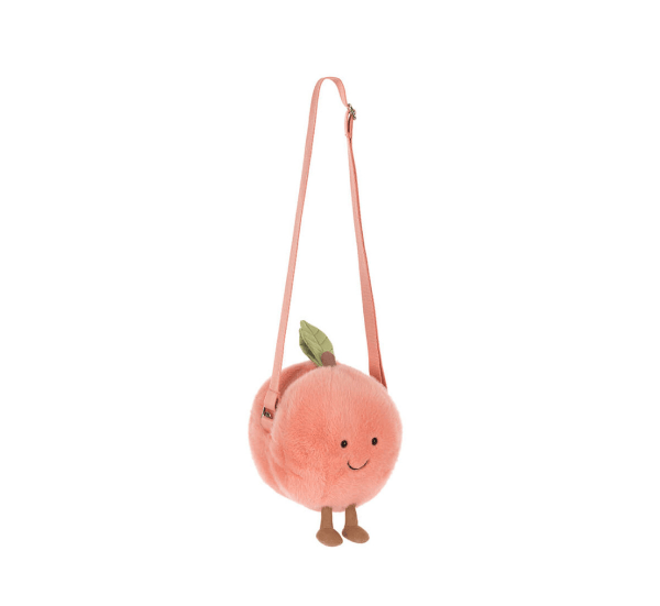 Jellycat Amuseables Peach Shoulder Bag Kids Bag Jellycat