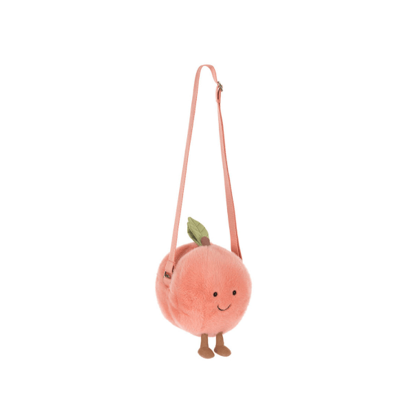 Jellycat Amuseables Peach Shoulder Bag Kids Bag Jellycat