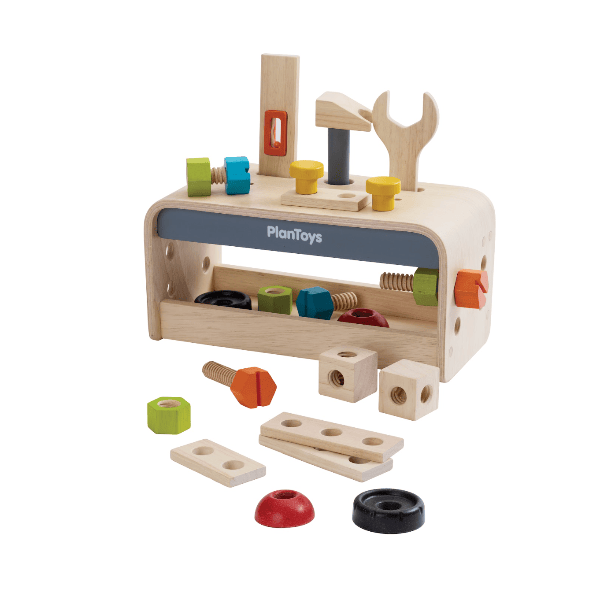 Plan Toys Little Tool Bench Toddler And Pretend Play Plan Toys