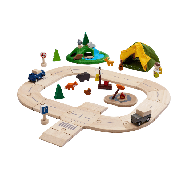 Plan Toys Jungle Explorer's Roadway Playset Toy train Plan Toys