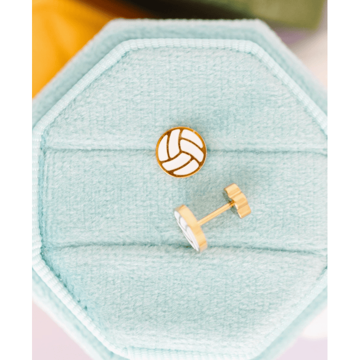 Pierced Co Volleyball Earrings Earrings Pierced Co
