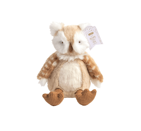 Mud Pie Barnyard Plush Pals- Oliver The Owl Woodland Mud Pie