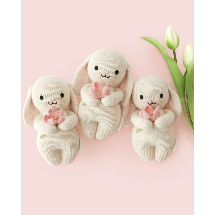 Cuddle + Kind Baby Baby Bunny- Blooming Tulip Baby Animal Collection Cuddle + Kind