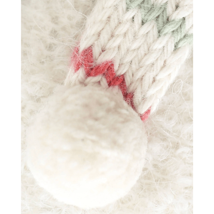 Cuddle + Kind Baby Snowman- Peppermint Stripe Baby Animal Collection Cuddle + Kind