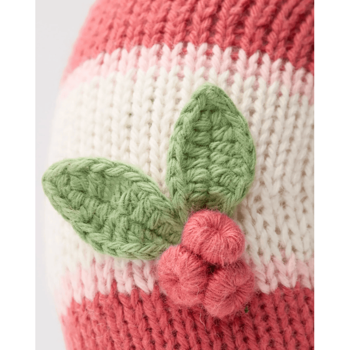 Cuddle + Kind Baby Candy Cane- Blush Stripe Baby Animal Collection Cuddle + Kind