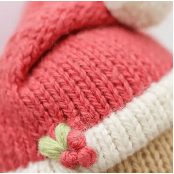 Cuddle + Kind Tiny Santa Baby Animal Collection Cuddle + Kind