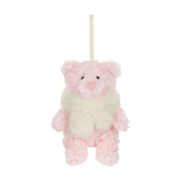 Jellycat Leola Bear Winter Warmer Decoration Holiday Jellycat