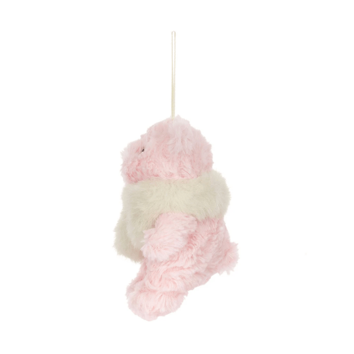 Jellycat Leola Bear Winter Warmer Decoration Holiday Jellycat