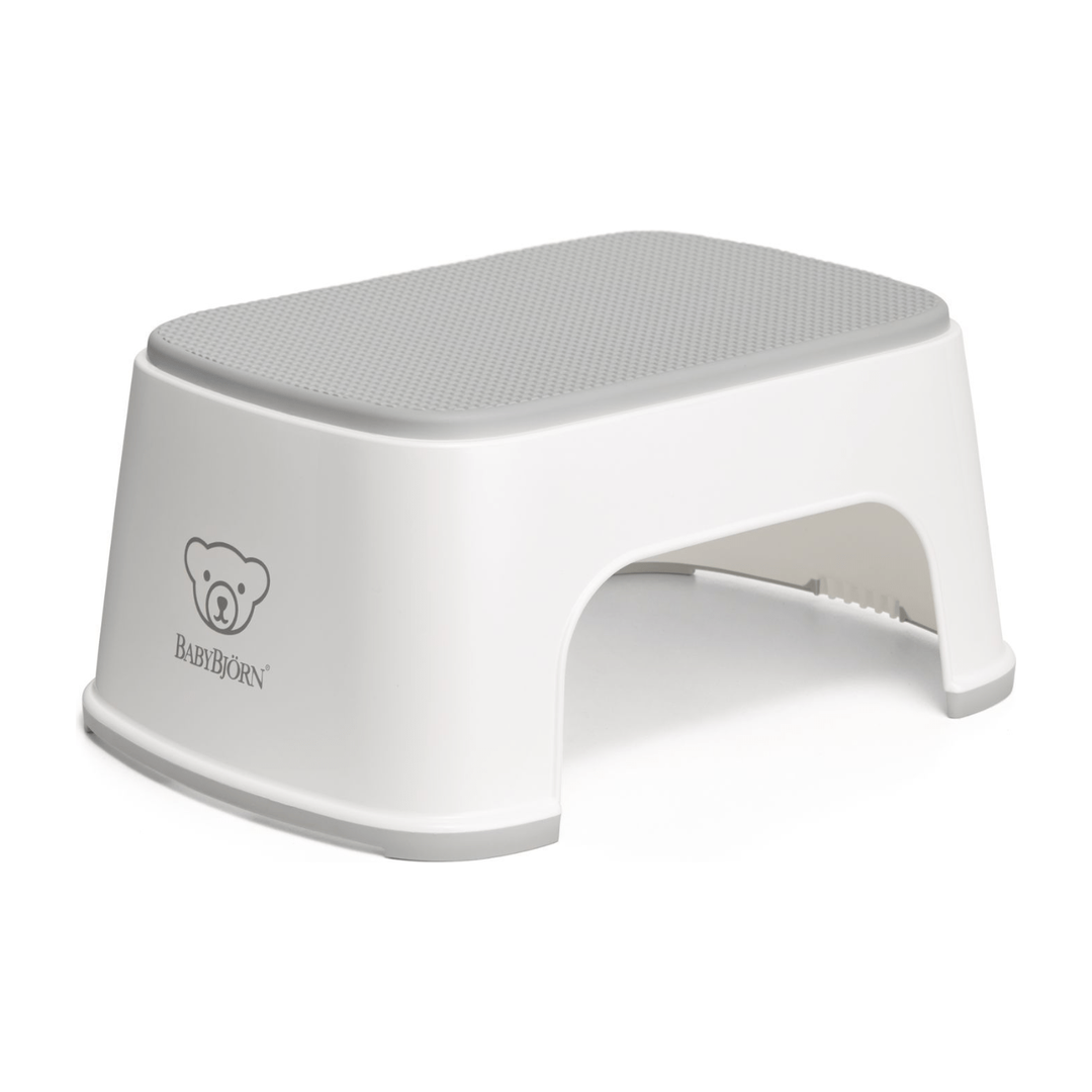 Baby Bjorn Step Stool Bathroom Accessory Baby Bjorn White Grey  