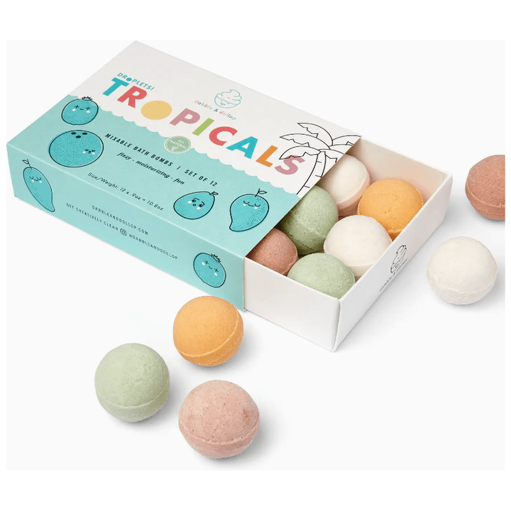 Dabble & Dollop Natural Bath Bombs Tropical Natural Toiletries Dabble & Dollop   