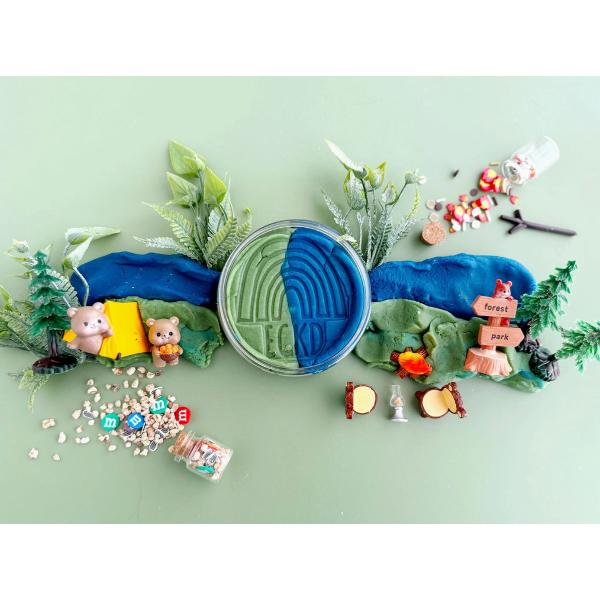 Earth Grown KidDough Play Kit- Camping Clay/Dough EGKD