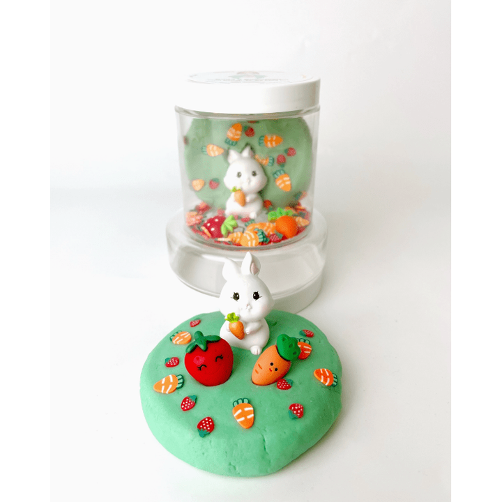 Earth Grown Kidough Bunny Patch Mini Dough To Go Clay/Dough EGKD