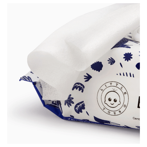 Products on the Go- Little Toes Natural Bamboo Fiber Baby Wipes Wipes Products on the Go