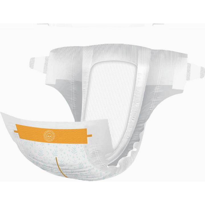 Products on the Go- Medium Bamboo Fiber Diaper 3 Pack disposable diaper Products on the Go
