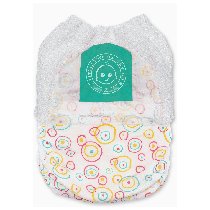 Products on the Go- Small Little Toes Natural Disposable Swimmy Diapers 2 Pack Swim Diapers & Potty Learning Products on the Go