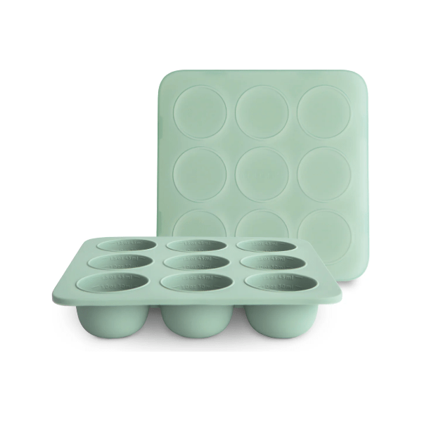 Mushie Baby Food Freezer Tray Mealtime Mushie Cambridge Blue