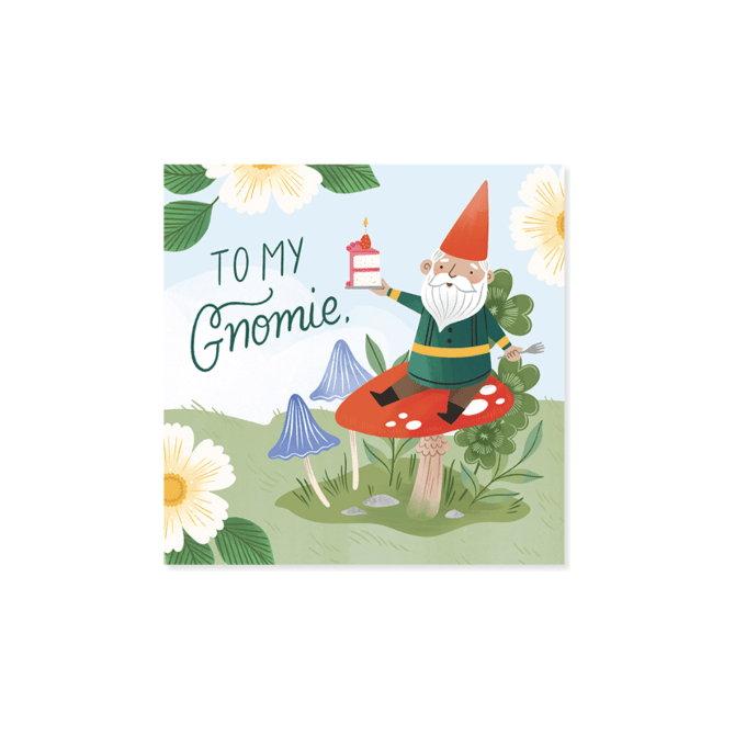 Up with Paper Pop Up Card-Gnome Greeting cards Jumping Jack Press