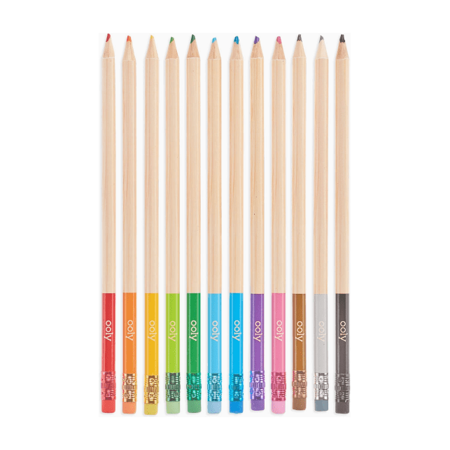 Ooly Un-Mistake-Ables! Eraseable Colored Pencils Colored Pencils Ooly