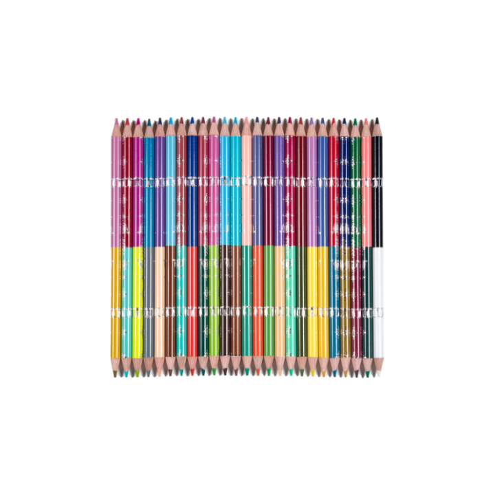 eeBoo Flora's Double-Sided Colored Pencils- 25 Pieces Colored Pencils eeBoo