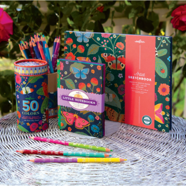 eeBoo Victoria's Hardcover Artist Sketchbook Sketchbook eeBoo