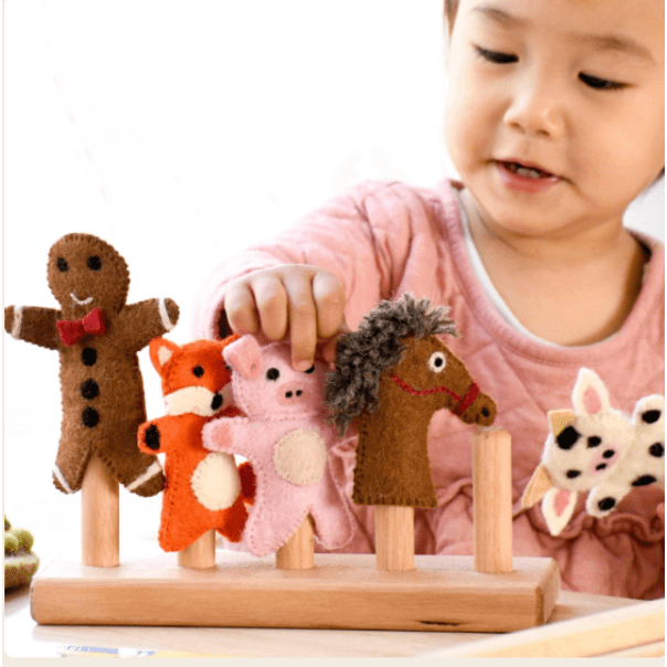 Tara Treasures Finger Puppet Stand Finger Puppet Tara Treasures