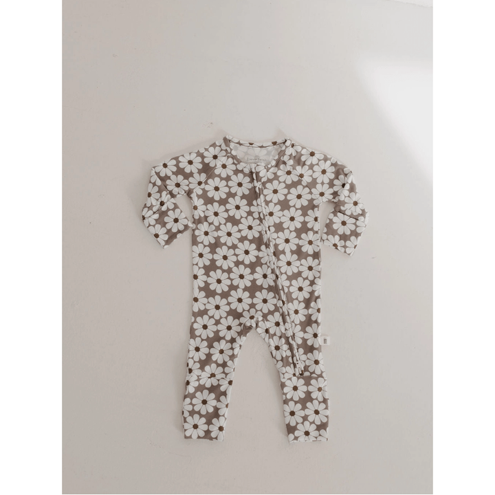 Forever French Baby Bamboo Zip Pajamas- Darlin' Romper Forever French Baby