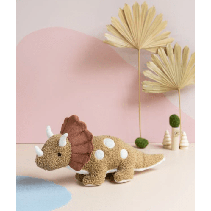 Nana Huchy Thomas the Triceratops- Brown, Large Dragons & Dinos Nana Huchy