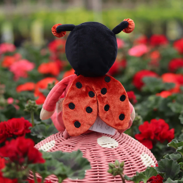 Olli Ella Dinky Dinkums Backyard Buddies- Lola Ladybug, Red Dolls Olliella