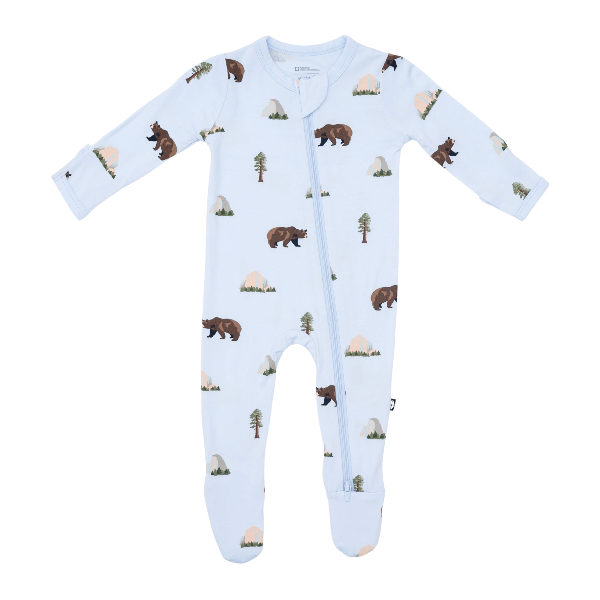 Kyte Baby Zippered Footie Prints Footie Kyte Baby Preemie Yosemite