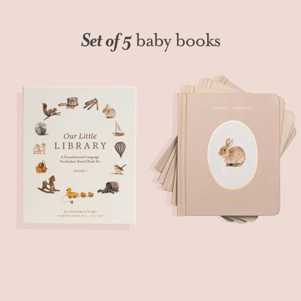 Our Little Library: A Foundational Language Vocabulary Board Book Set for Babies Childrens Books Ingram Books